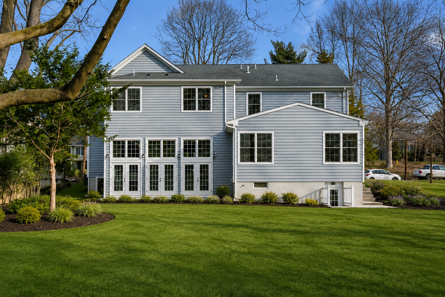 rear yard